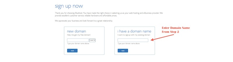 how to start a blog - choose a domain name